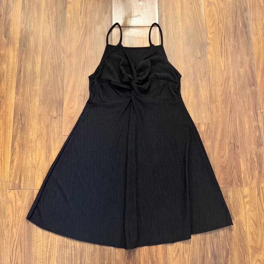 SHEIN Black Mini Dress